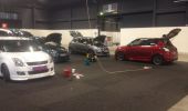Billede fra scandinavian motor show 2014 med swift klubben 